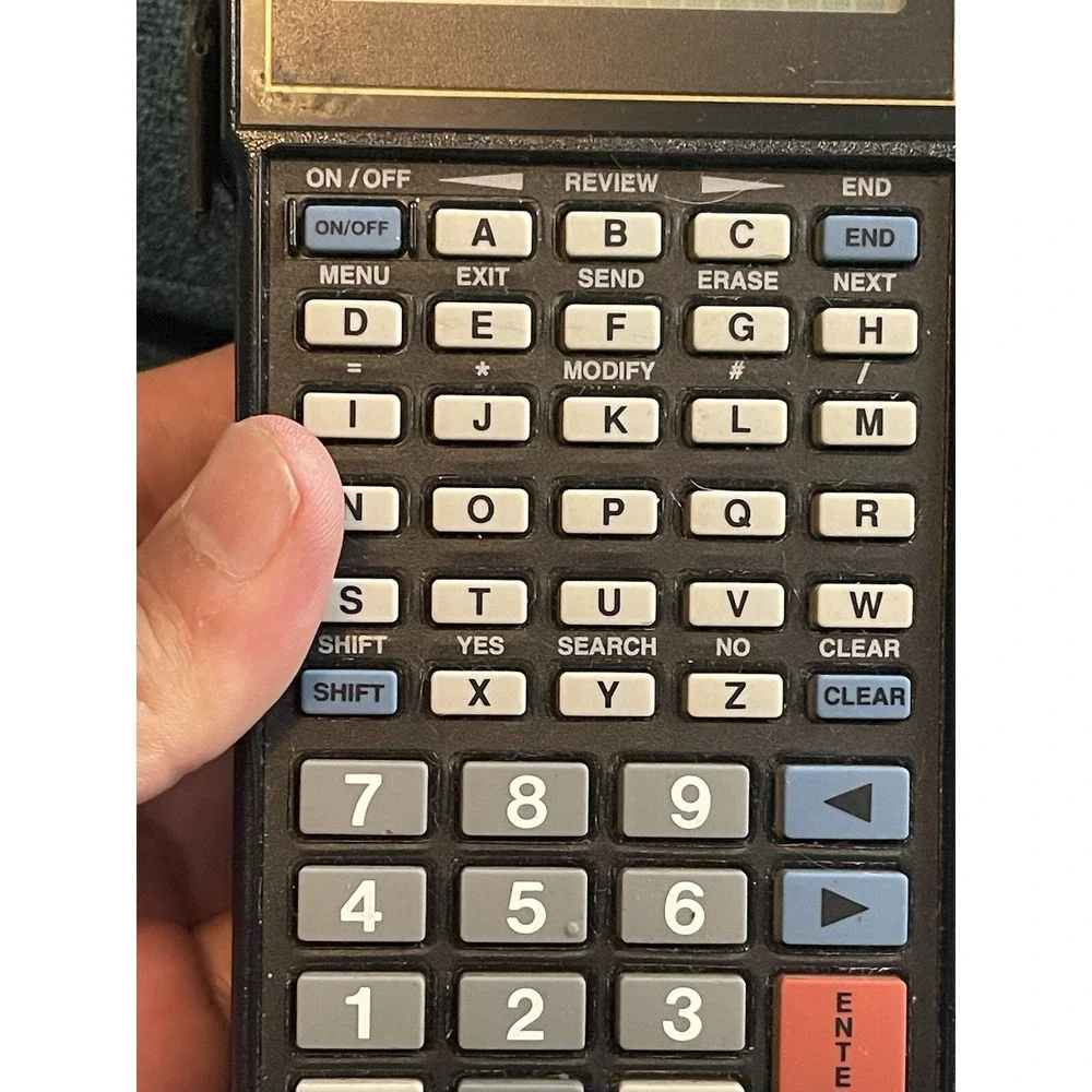 Vintage New Telxon Scanner Pen Barcode Reader Wand Power Supply PTC-710 - (asis)